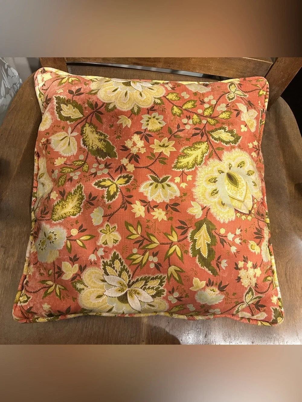 Lot 4 vintage pillows throw chair pad primitive handmade make-do's cottage core